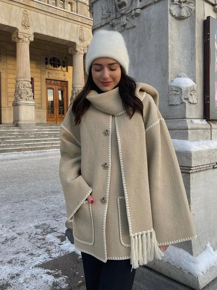 🧥: Women's Plush Thick Winter Coat - Ultimate Cozy Warmth