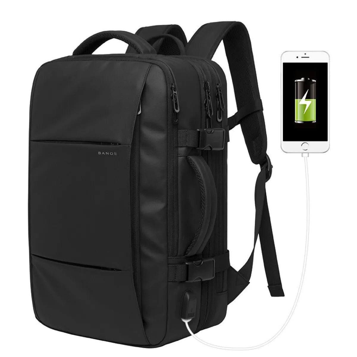 π: Foldable Waterproof Travel Backpack - Ultra-Portable Men's Adventure Pack