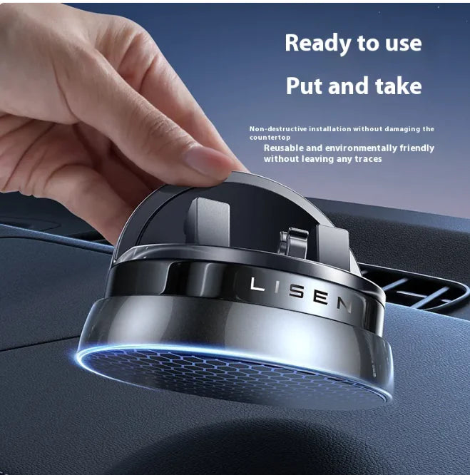 📱 Rotatable Mobile Phone Holder - 360° Car Dashboard Mount with Non-Slip Design