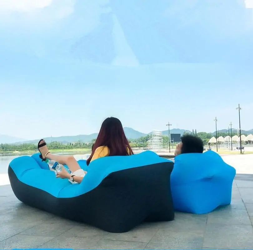 ποΈ: Beach Lounge Inflatable Bag - Portable Comfort for Outdoor Relaxation