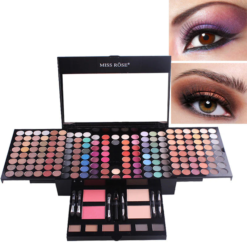 💄 Blush Makeup Box - 8+ Shade Multi-Color Palette for All Skin Types