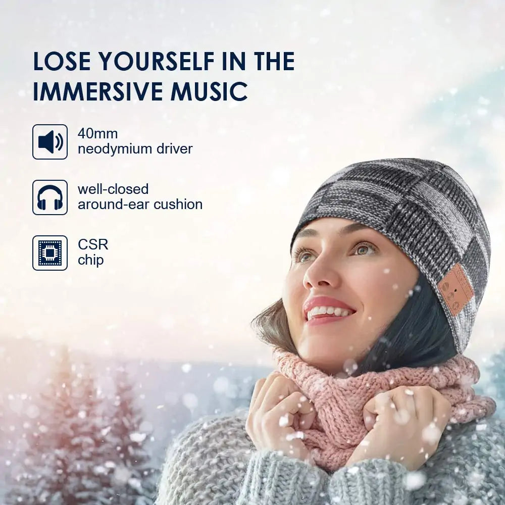 π§: Wireless Beanie Speaker - Bluetooth Music Hat with Built-in Audio