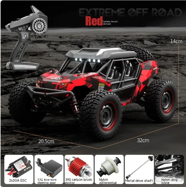 🏎️: Brushless High-Speed Off-Road RC Car - Professional Remote Control Racing Vehicle