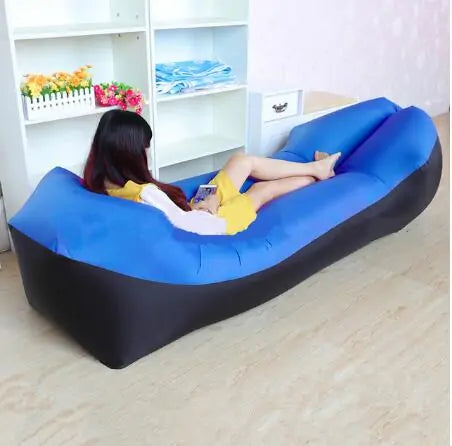 ποΈ: Beach Lounge Inflatable Bag - Portable Comfort for Outdoor Relaxation