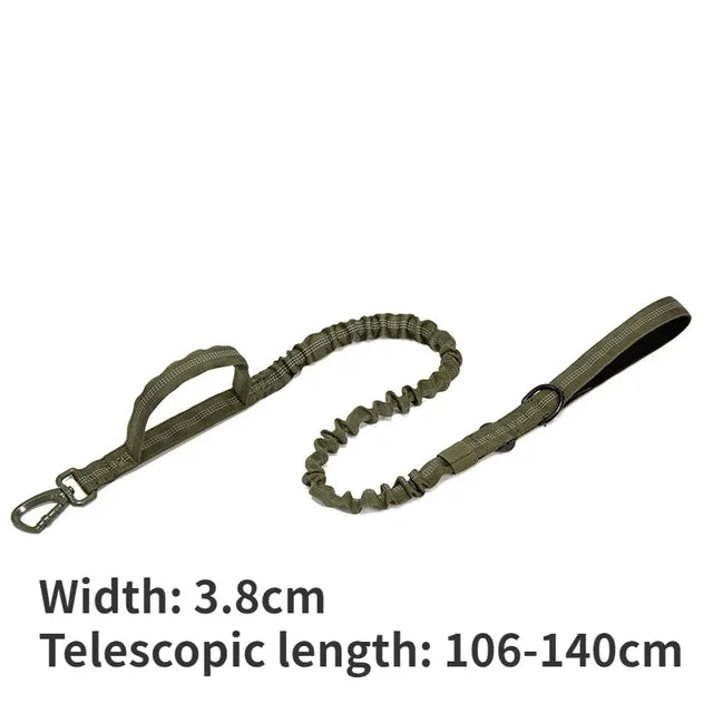 🎖️: Durable Tactical Dog Collar Leash - Military-Grade Walking Set