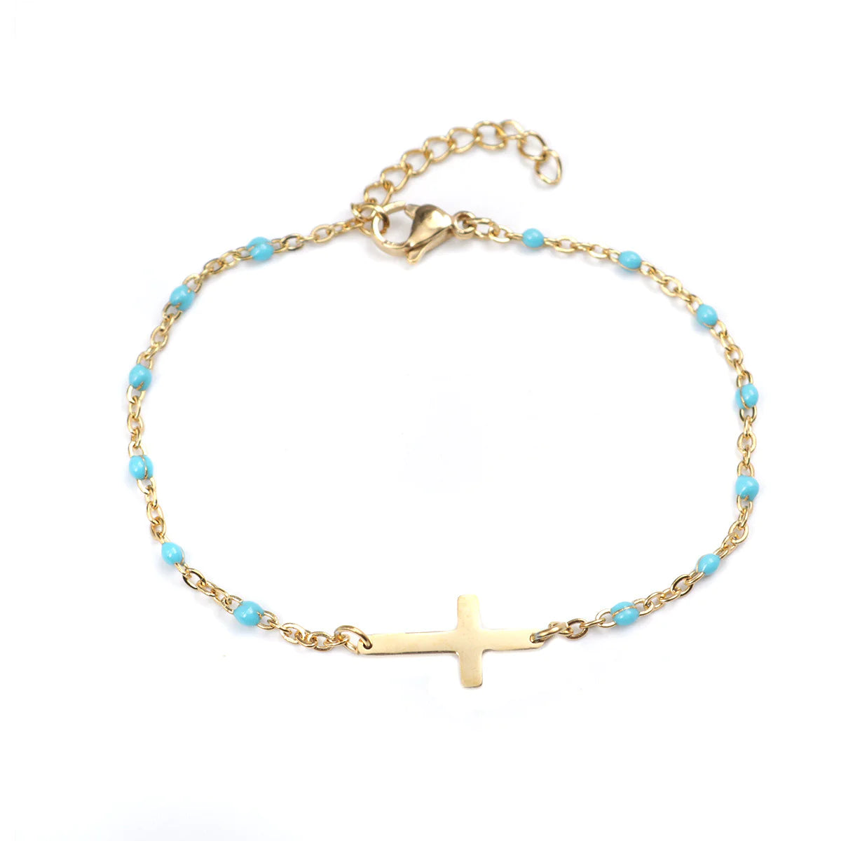 ✝️: Cross Stainless Steel Bracelet