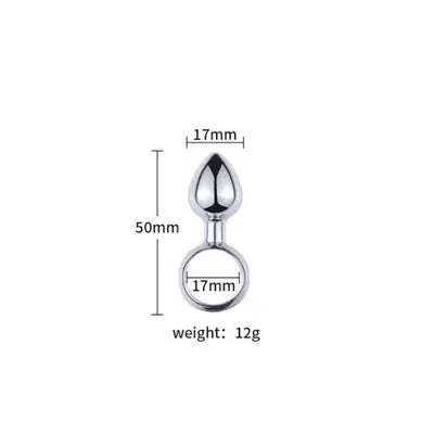 π Metal Ring Intimate Plug for Beginners - G-Spot Stimulation Device