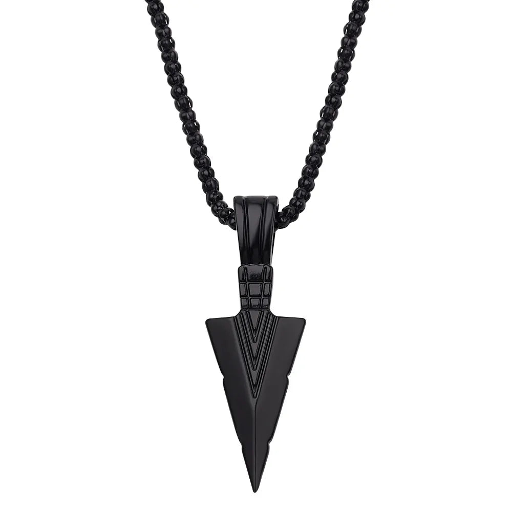 ⚓: Metal Punk Pendant Necklace