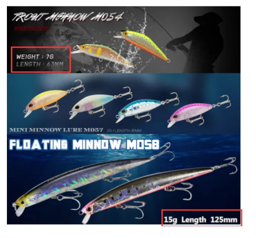 π£: Fishing Lure Bait Set - Complete Tackle Collection for All Fish Species