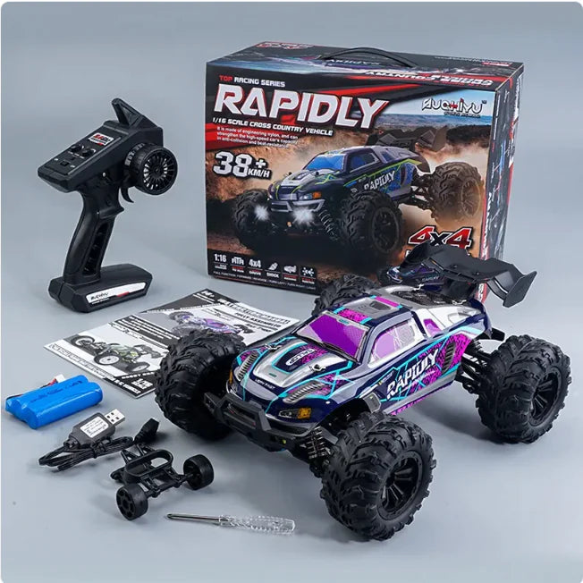 🏎️: Brushless High-Speed Off-Road RC Car - Professional Remote Control Racing Vehicle