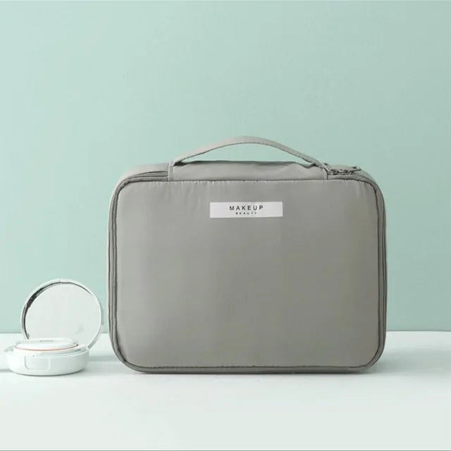 π: Stylish Makeup Bag Organizer - Beauty Essentials Storage