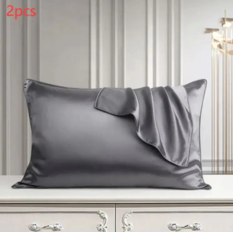 🌟: Pure Silk Pillowcase - Natural Beauty Sleep Enhancement