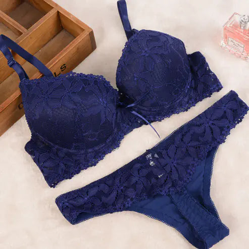 🌸: Lace Thong Set - Women's Sexy Lingerie Outfit for Seductive Appeal