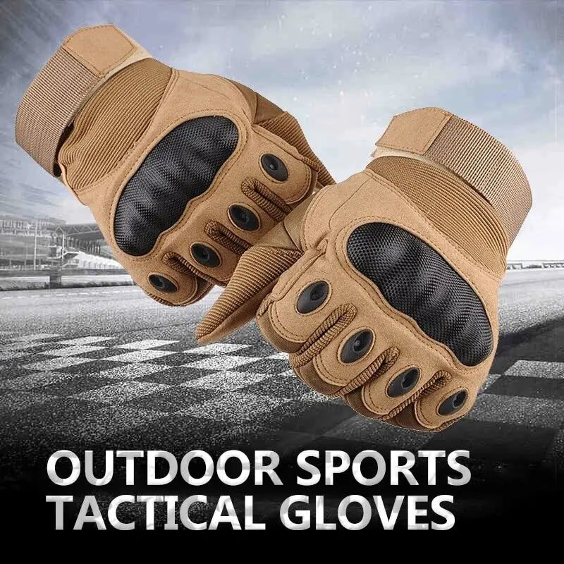 🏍️ Tactical Motorcycle Motocross Full Finger Gloves - Racing Riding Gear