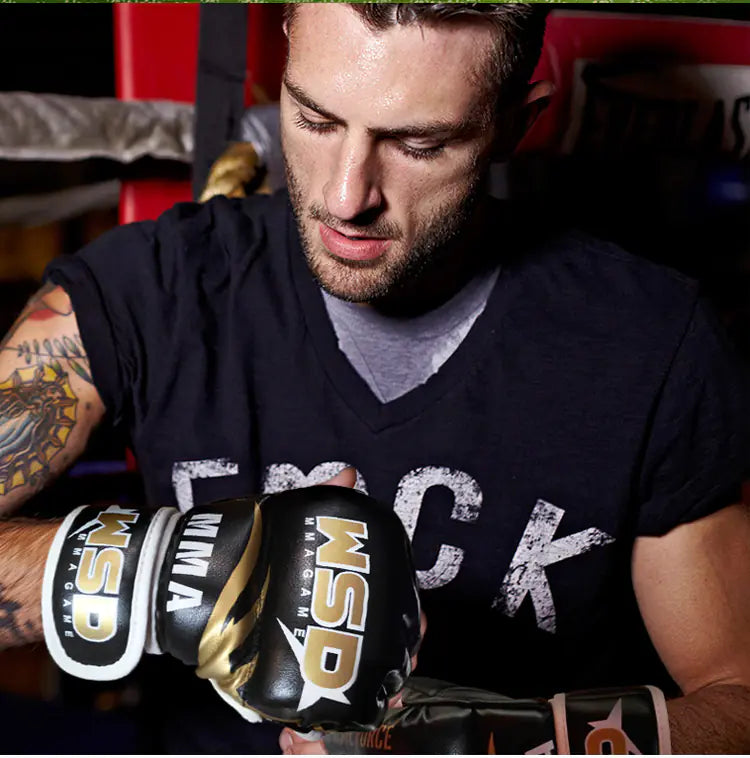 π₯ Professional MMA Gloves for Combat Training Equipment - Fighting Gear