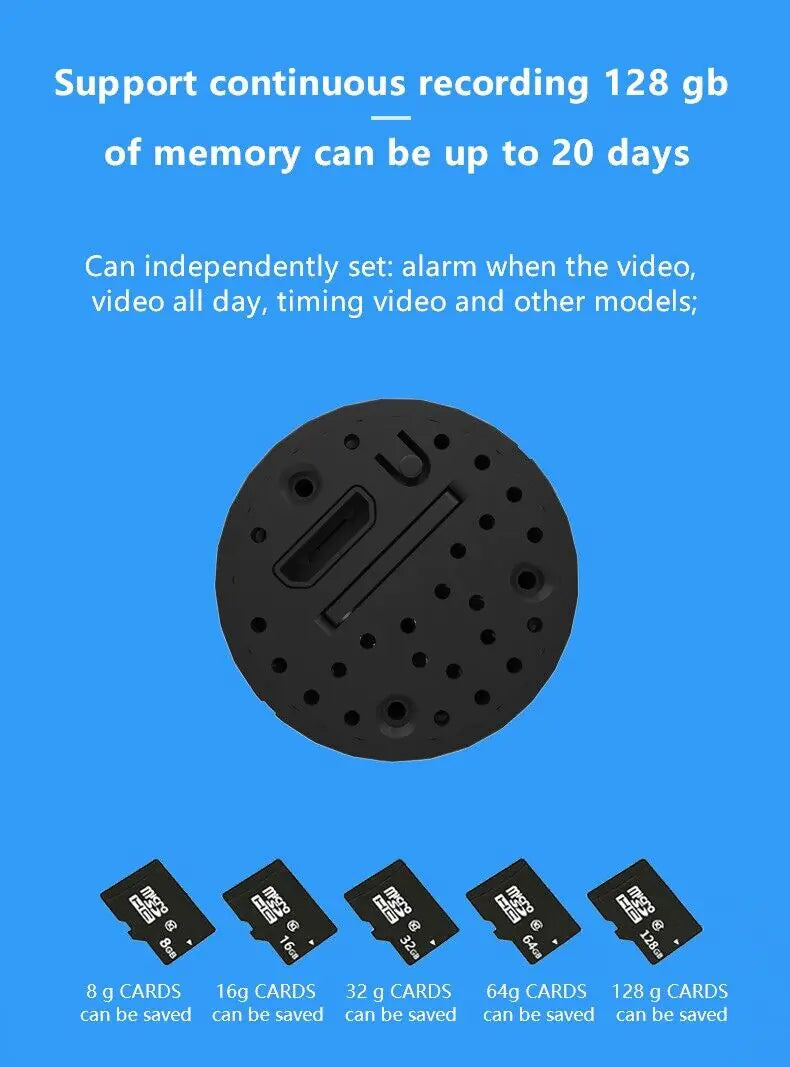 πΉ WiFi Wireless Spy 4K Mini Camera - Pinhole DIY Hidden HD Screw IP DVR Nanny Cam