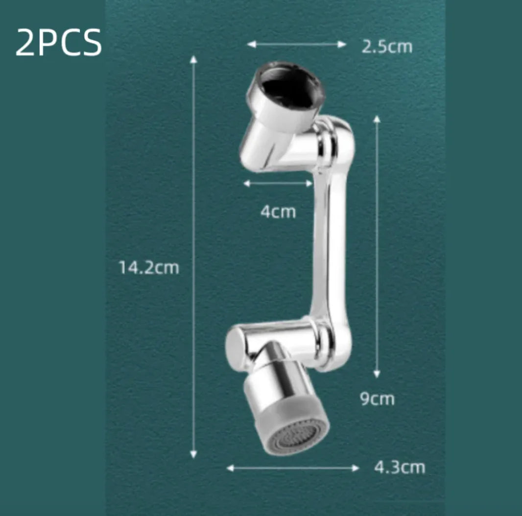 🚰 Universal 1080° Rotating Faucet Extender - Multi-Functional Water Attachment
