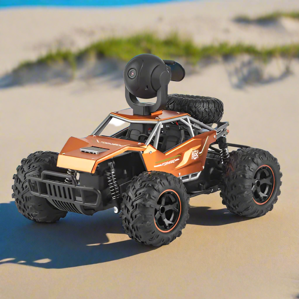 π: Off-Road Remote Control Car with HD Camera - Real-Time Video Streaming RC Vehicle