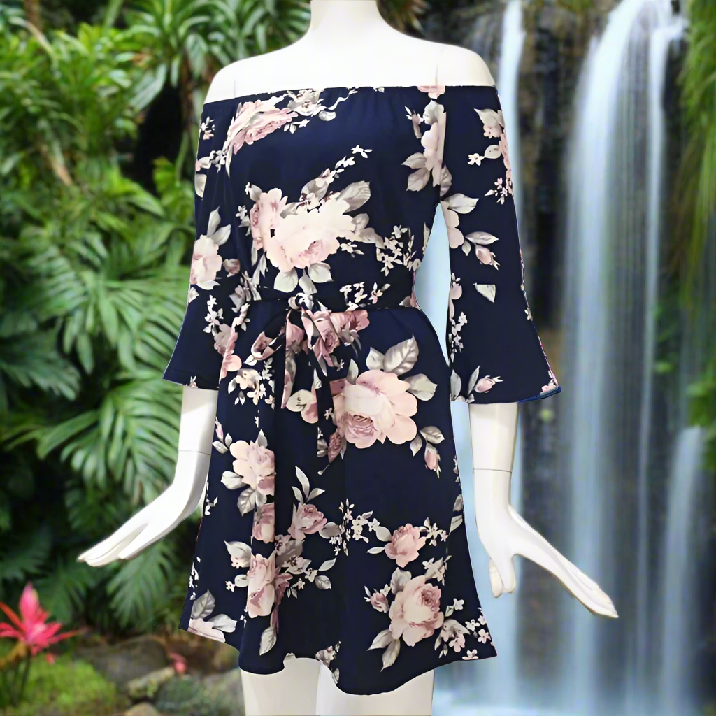 👗: Sexy Off-the-Shoulder Dress - Elegant Strapless Party Dress