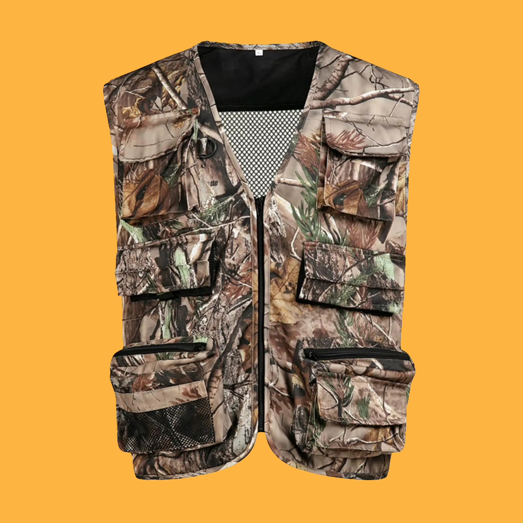 🏹: OGTNUH Camo Hunting Vest - Reversible Mesh Tactical Vest for Duck Hunting