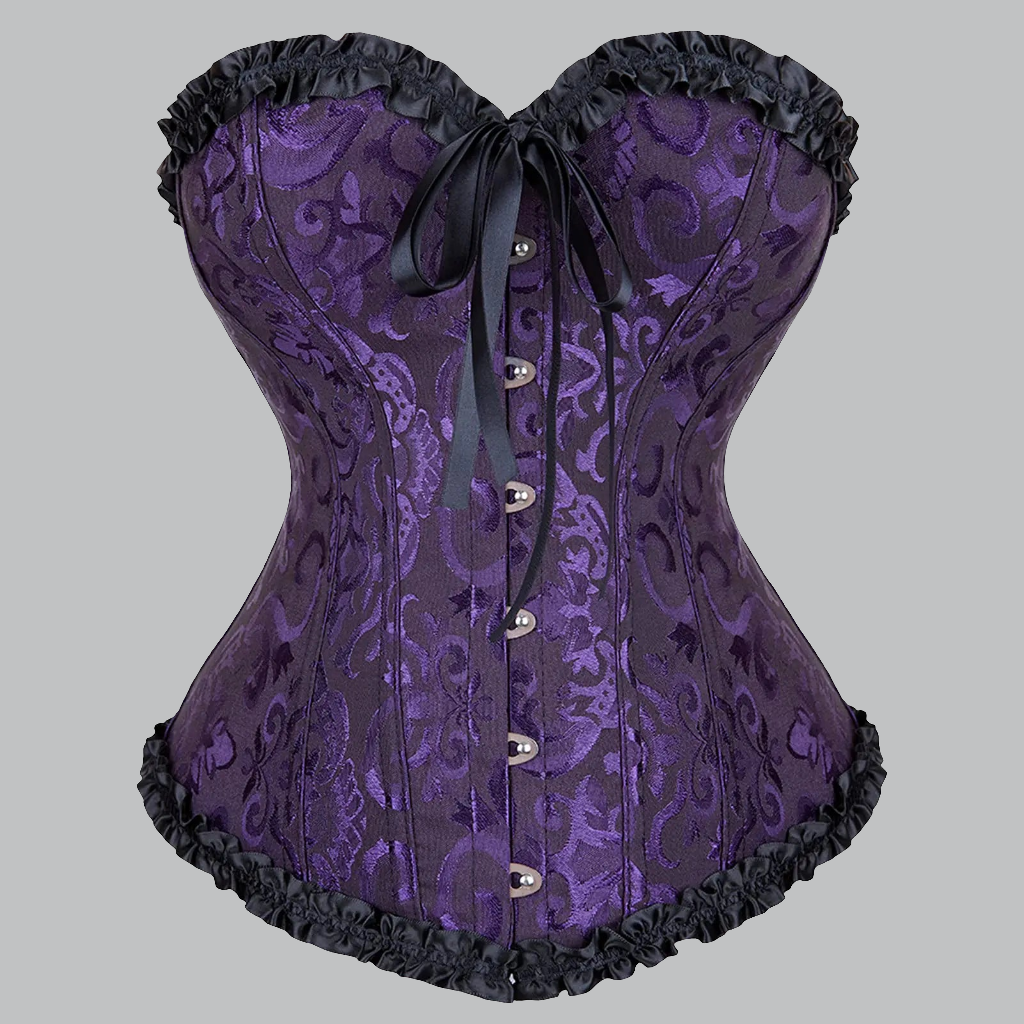 π€: Plus Size Corset Bustier - Gothic Renaissance Lingerie 6X-Large