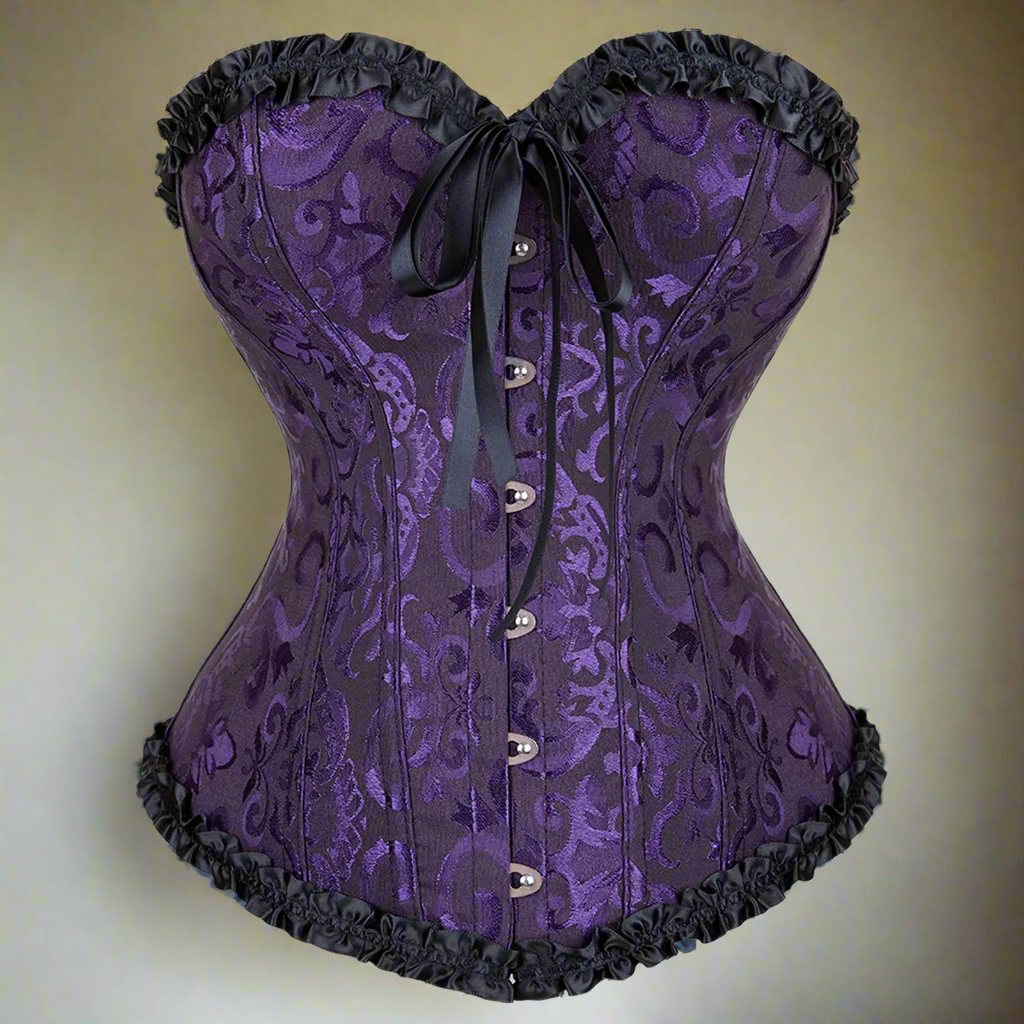π€: Plus Size Corset Bustier - Gothic Renaissance Lingerie 6X-Large