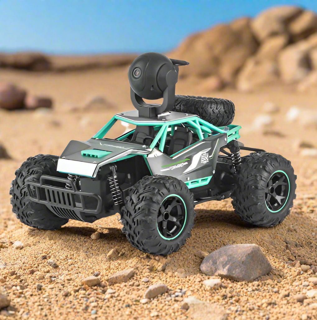 π: Off-Road Remote Control Car with HD Camera - Real-Time Video Streaming RC Vehicle