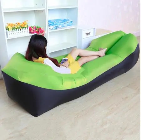 ποΈ: Beach Lounge Inflatable Bag - Portable Comfort for Outdoor Relaxation