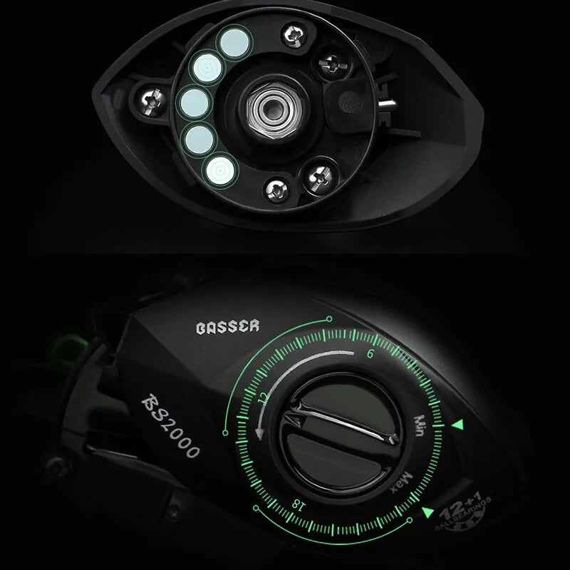 π£: Bait Casting Fishing Reel - High-Performance Precision Casting Reel