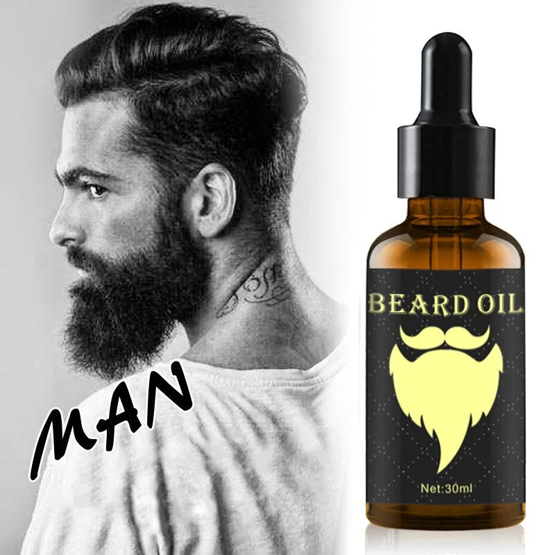 π§ Beard Hair Essential Oil - Premium Nourishing Treatment