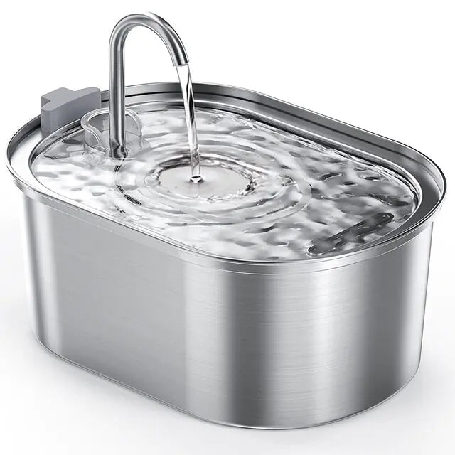 💧: Cat Water Dispenser Stainless Steel - Premium Hydration Station
