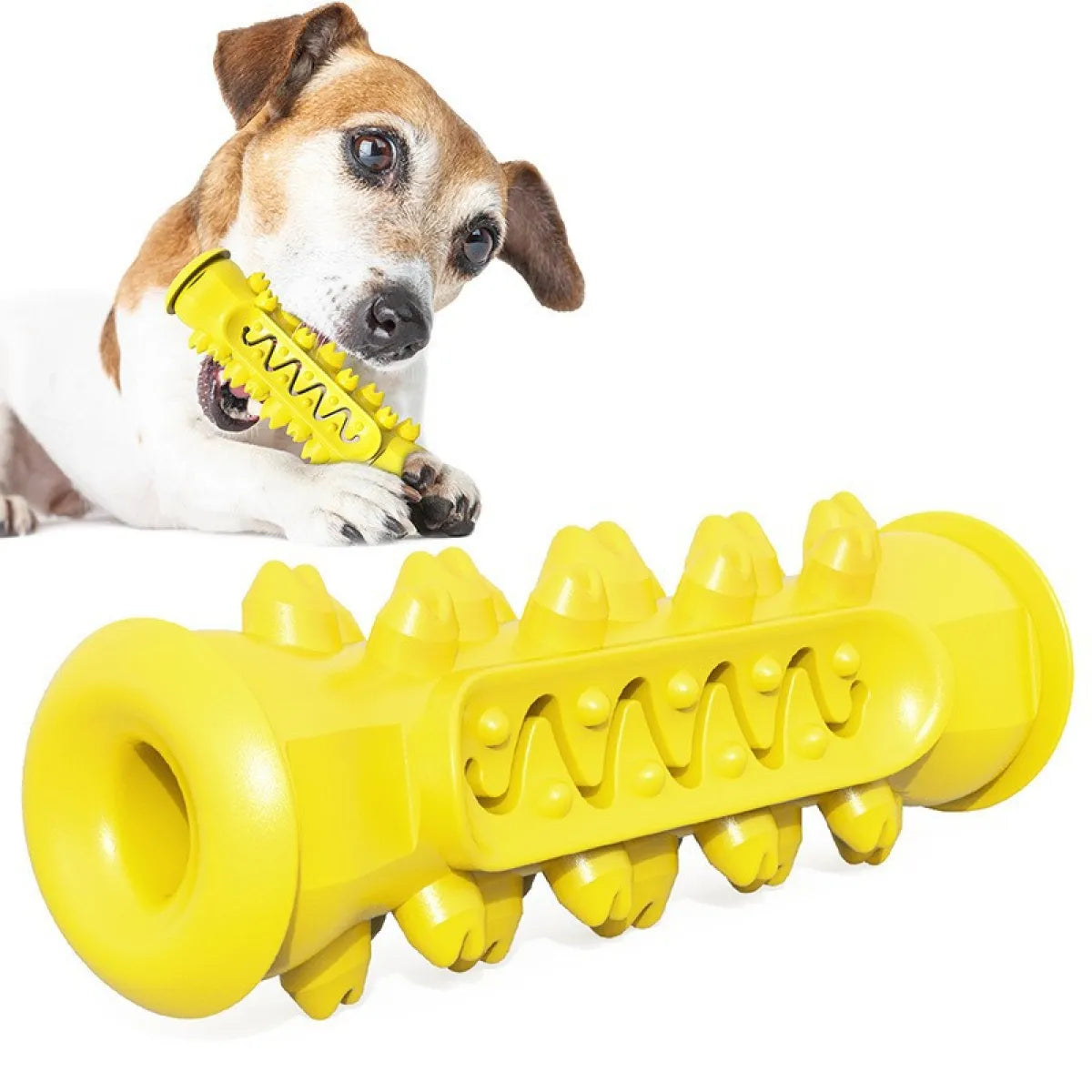 🦴: Molar Teeth Cleaning Dog Rope Bite Ball - Interactive Dental Care Toy