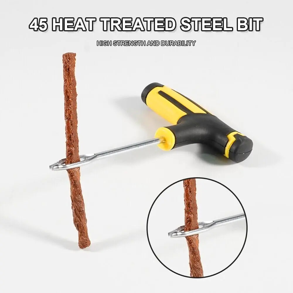 π§ 68-Piece Tire Repair Kit - DIY Flat Tire Fix for Car Truck Motorcycle