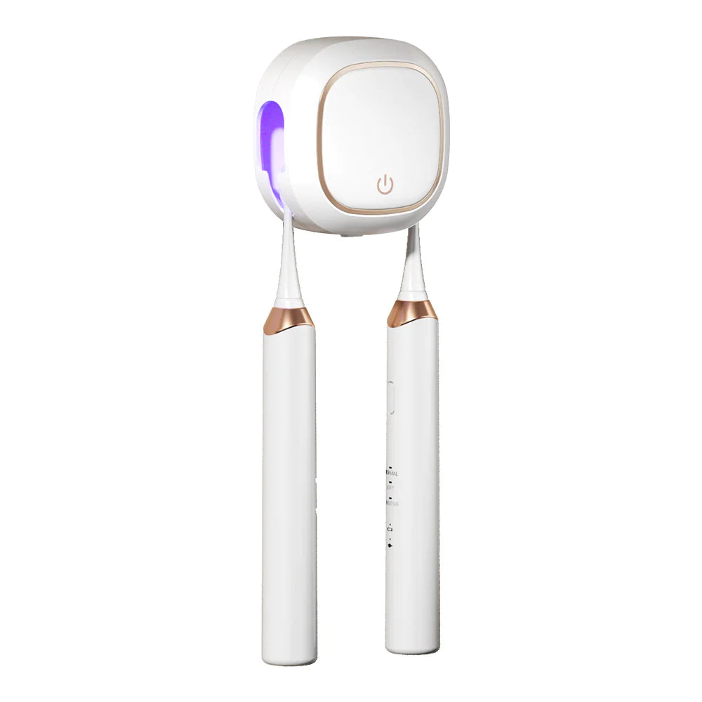 🦷 Wall-Mounted Electric Toothbrush Holder - Space-Saving Bathroom Organizer