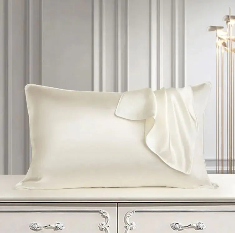 🌟: Pure Silk Pillowcase - Natural Beauty Sleep Enhancement