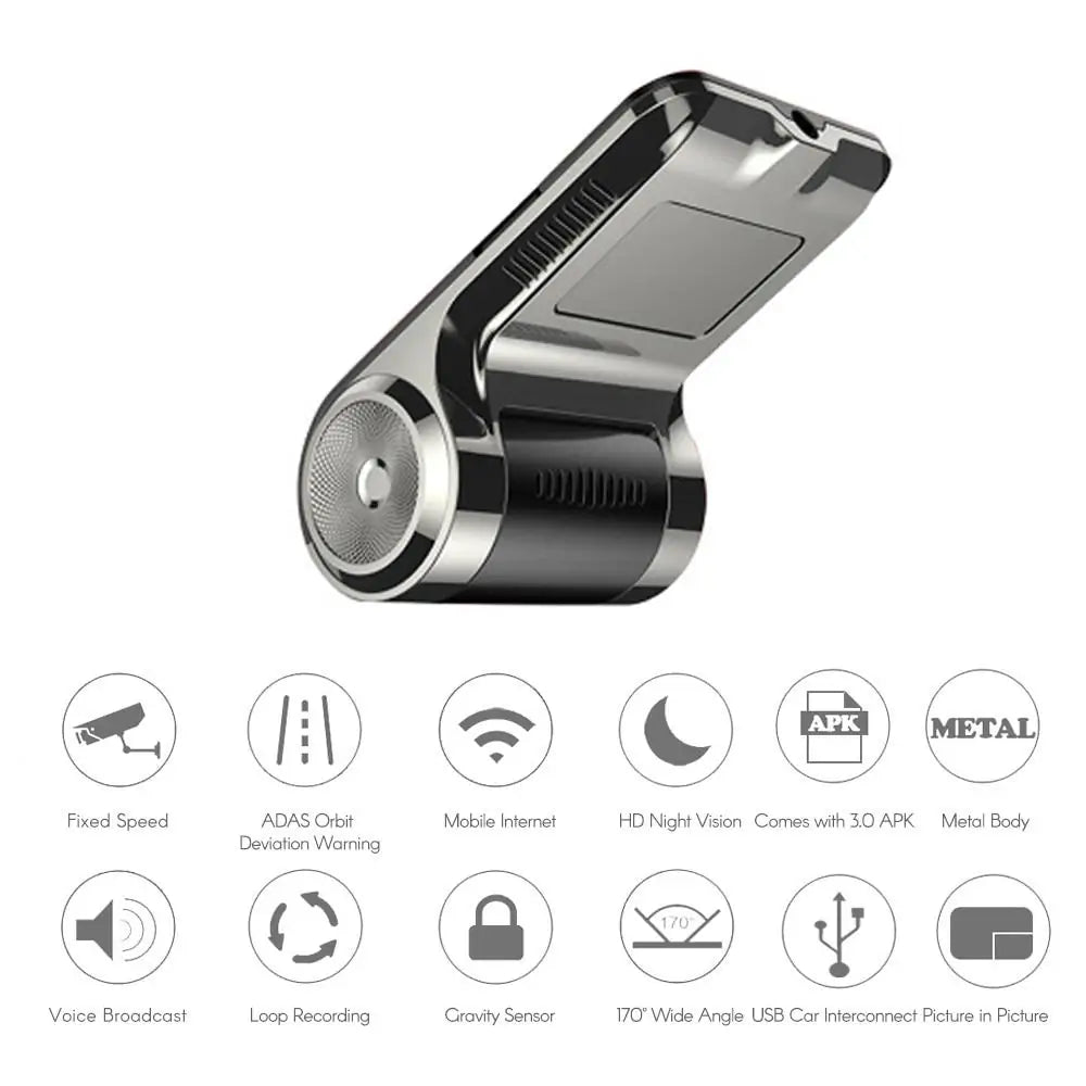 πΉ Car DVR Camera Video Recorder - HD 24/7 Vehicle Surveillance System