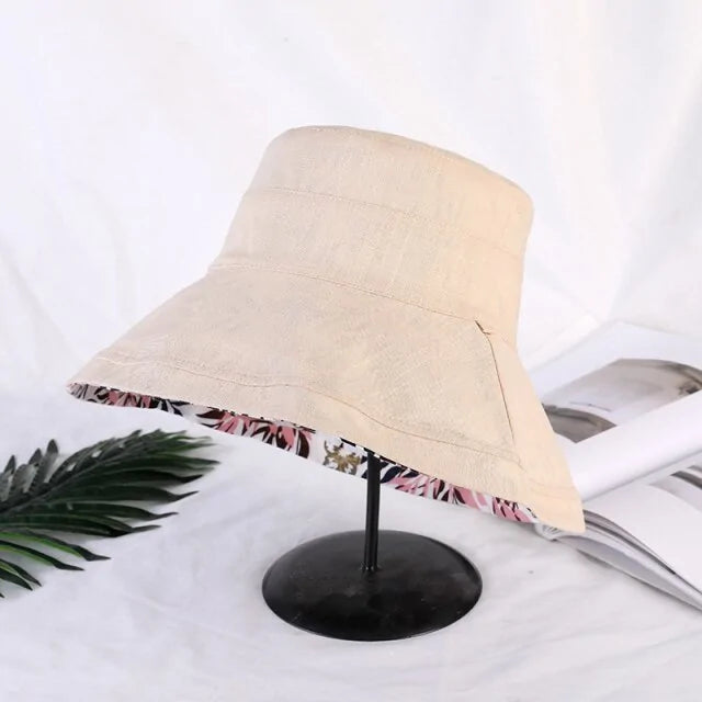 π: Reversible Beach Sun Hats - Two-in-One Summer Style