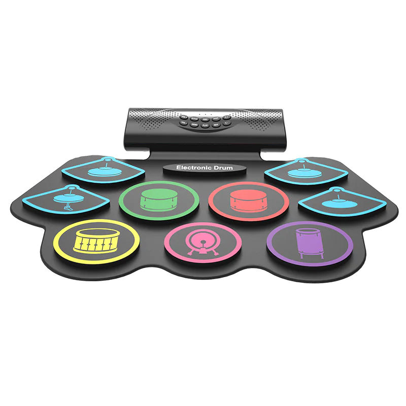 π₯ Bluetooth Electronic Drum Kit - Wireless Digital Drums with Professional Sound