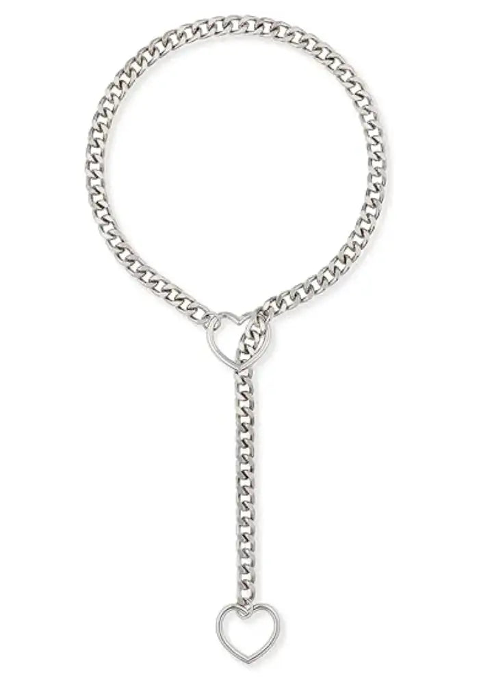 💖: Heart-Shaped Aura Slip Chain