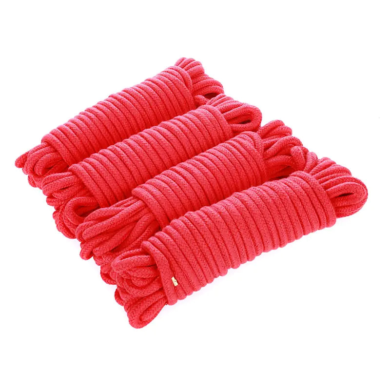π Soft Bondage Rope for Adults - 10m Premium Quality in 4 Colors