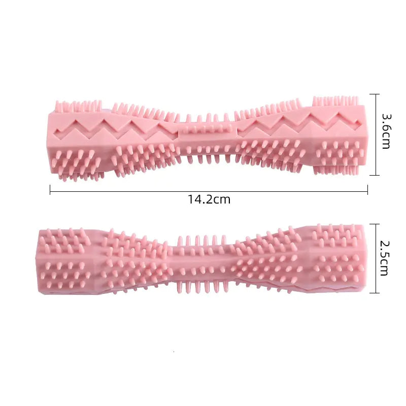 🦷: Pet Molar Teeth Cleaner Hexagonal Toy - Advanced Dental Care Design