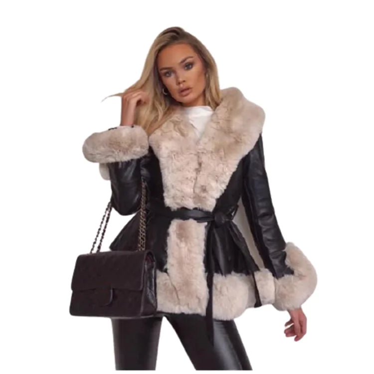 🌬️: Slim Tie-Waist Windbreaker Jacket - Elegant Women's Outerwear