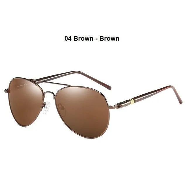 ✈️: Polarized Sunglasses - Premium Aviator Style with 100% UV Protection