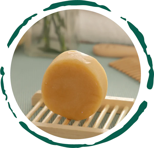 π All-Natural Citrus Conditioner Bar - Eco-Friendly Hair Care