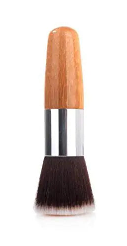 ☀️ Bronzer Loose Powder Set - Natural Bamboo Case with Kabuki Brush & Refill
