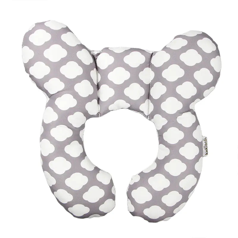 🍼 Cartoon Baby U-Shape Neck Pillow - Soft Travel Support with Adorable Designs