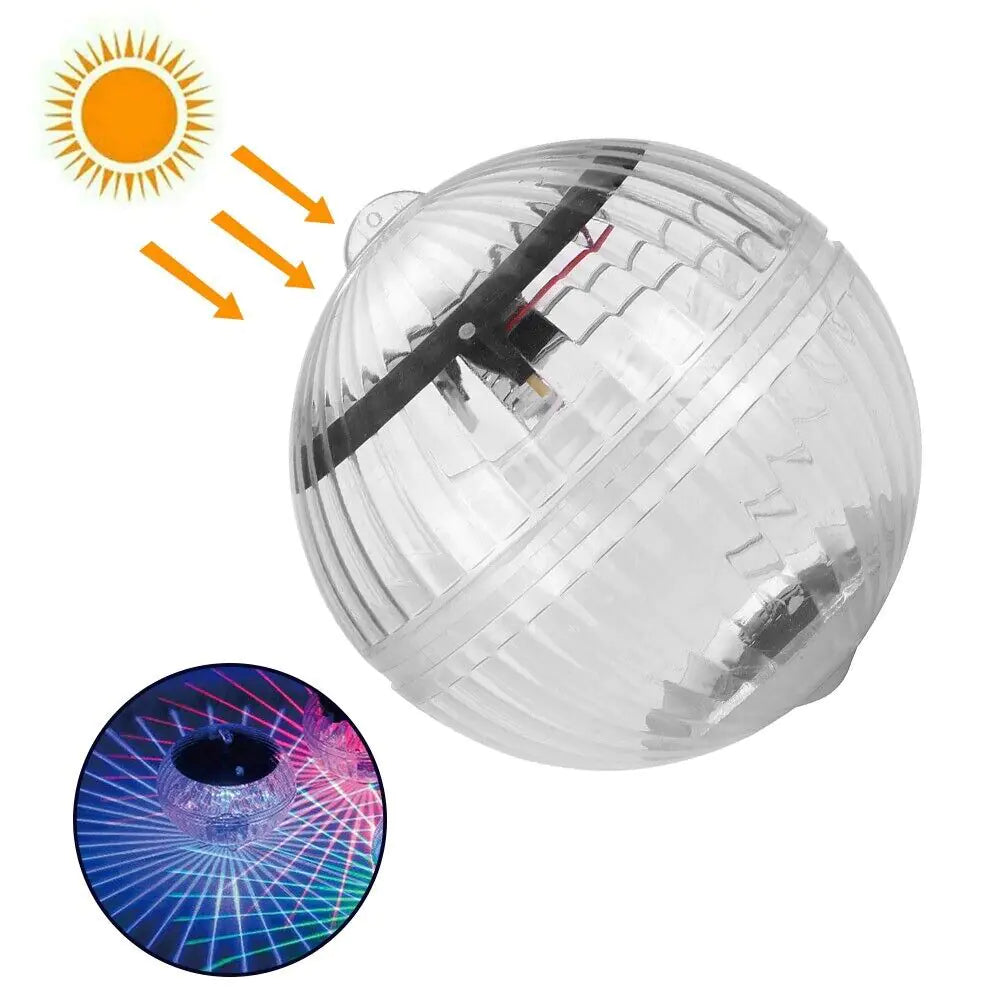 π‘ Solar LED Floating Pool Light - RGB Color Changing Garden Pond Lamp