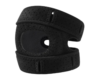 𦡠Breathable Knee Support Pad - Double Strap Athletic Protection for Sports