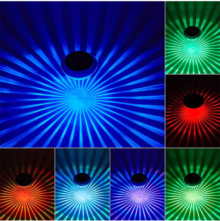 π Solar LED RGB Floating Pool Lights - Waterproof Garden Pond Lamps