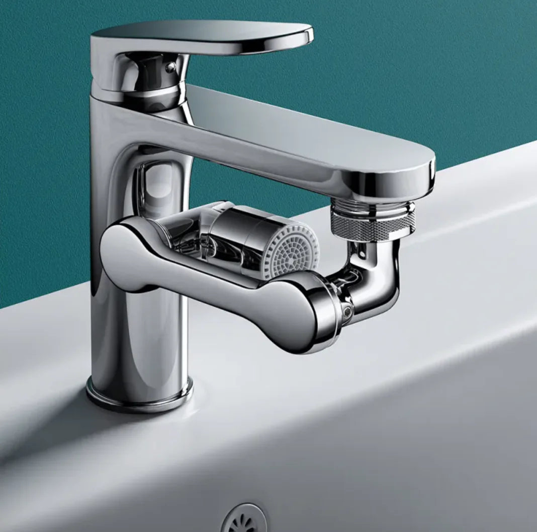 🚰 Universal 1080° Rotating Faucet Extender - Multi-Functional Water Attachment